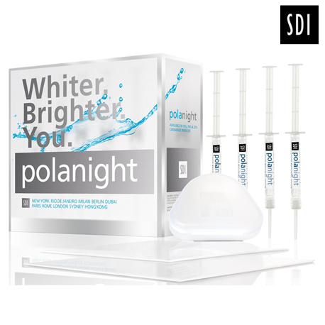 SDI Pola Night Whitening 16%, Mini Kit